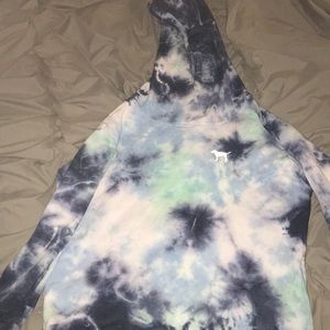 Pink Victoria’s Secret pullover hoodie